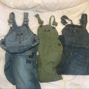 Oshkosh overall lot 3 Pairs